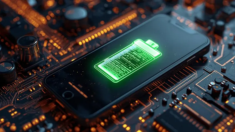 AI optimizing smartphone battery life