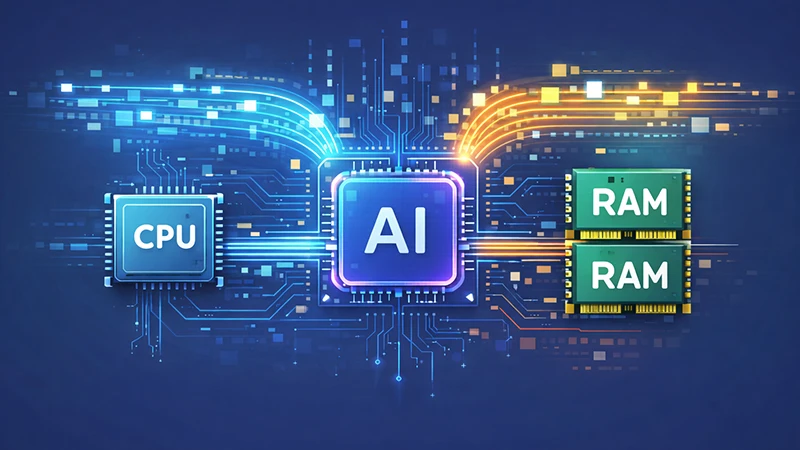 How AI uses system RAM in modern computers