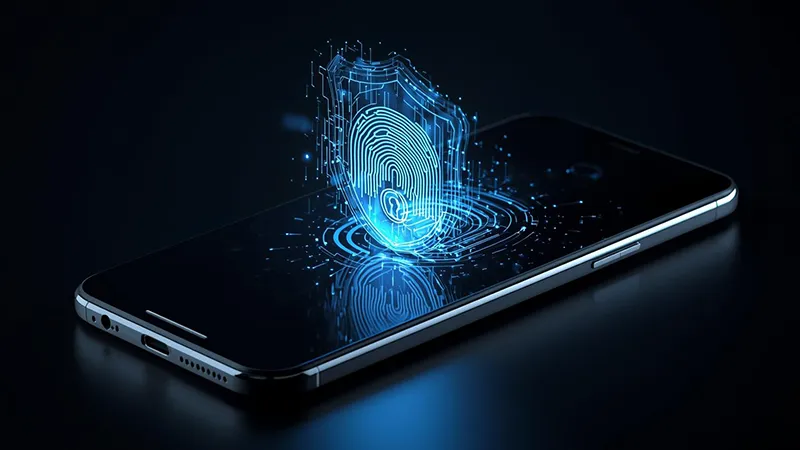 AI-powered smartphone security and biometric protection