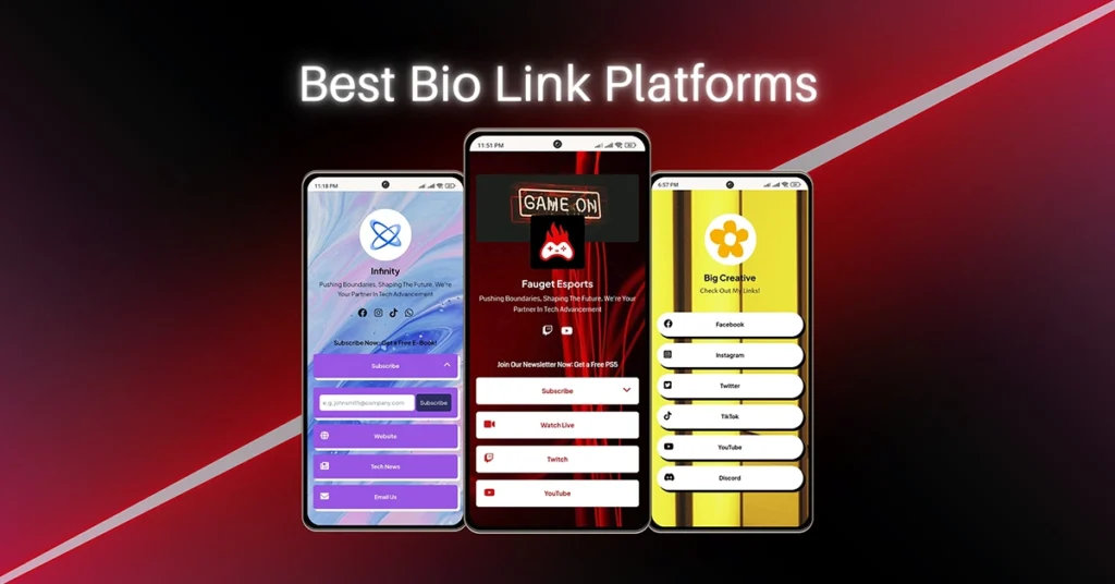 Best bio link platforms in 2026 including Linktree, Beacons, Zaap, and other top tools