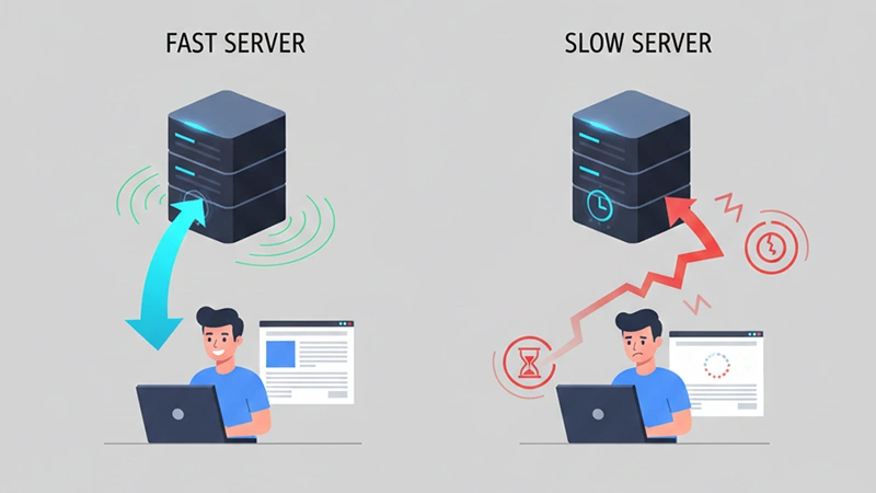 How web hosting affects website speed